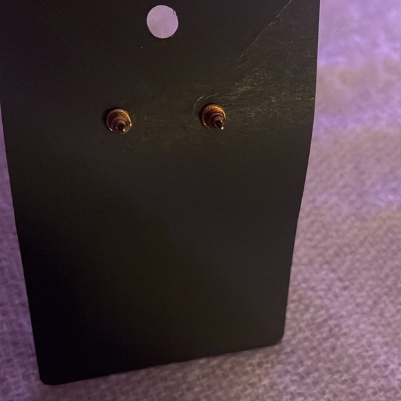 Funky Gold Earrings - Picture 2 of 2